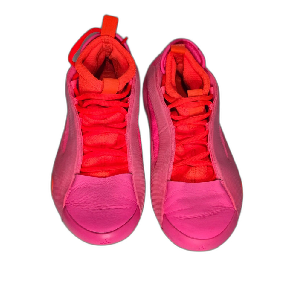 Adidas Harden Vol 8 Flamingo Pink Shoes | Men's Size 8.5 | Lucid Pink Solar Red - Picture 11 of 11